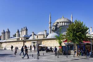 nuruosmaniye moské nära de stor basar, istanbul, Kalkon foto