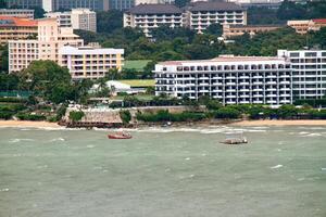 pattaya - september 10 pattaya-stad fåglar se september 10, 2011 i pattaya de fågel öga se av pattaya stad, thailand foto