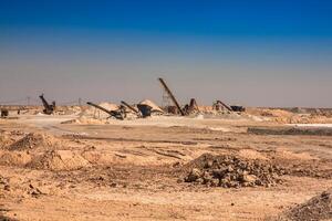 chott el djerid största salt sjö i norr afrika, tunisien foto