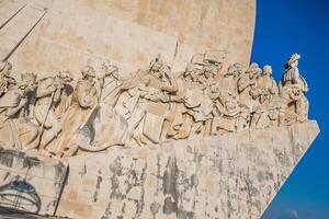 monument till de upptäckter, Lissabon, Portugal, Europa foto