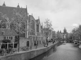 amsterdam i nederländerna foto