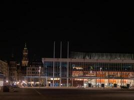 de stad av dresden i saxonia foto