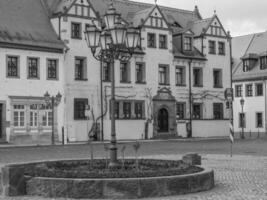 de stad av Grimma i saxonia foto