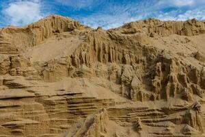 sand bakgrund textur. foto