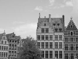 antwerpen stad i belgien foto