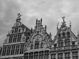 antwerpen stad i belgien foto