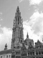 antwerpen stad i belgien foto