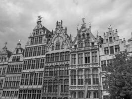 antwerpen stad i belgien foto