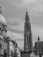 antwerpen stad i belgien foto