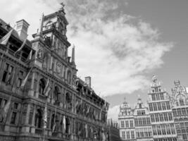 antwerpen stad i belgien foto