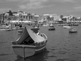 marsaxlokk på malta foto