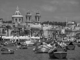 marsaxlokk på malta foto