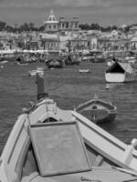 marsaxlokk på malta ö foto