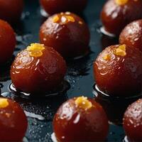 ai genererad gulab jamun foto