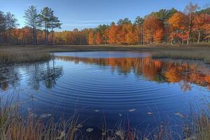 ai genererad skön landskap landskap natur professionell fotografi foto