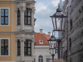 de stad av dresden foto