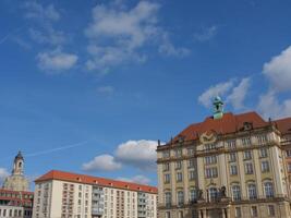 de gammal stad av dresden foto