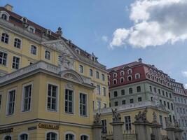 de gammal stad av dresden foto