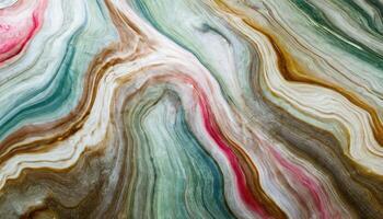 ai genererad marmor bläck färgrik. trä marmor mönster textur abstrakt bakgrund. kan vara Begagnade för bakgrund, genererad ai foto