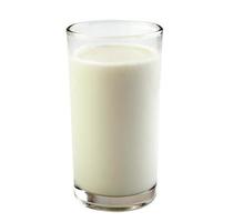 glas med mjölk