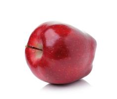 rött moget äpple foto