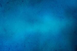 abstrakt blå lutning vattenfärg målning på årgång papper med suddig textur. foto