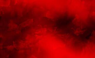 läskigt halloween baner, abstrakt bedrövad röd bakgrund med grunge textur gräns. foto
