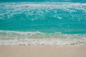 skön strand i Cancun, quintana roo foto