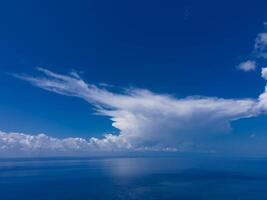 antenn se av karibiska hav i cozumel, mexico foto