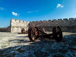 helgon felipe av bacalar medeltida fort foto