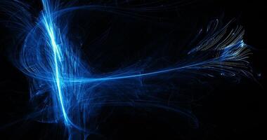 blå abstrakt rader kurvor partiklar bakgrund foto