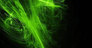 grön abstrakt rader kurvor partiklar bakgrund foto