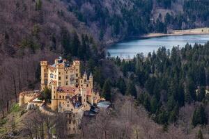 hohenschwangau slott, Tyskland foto