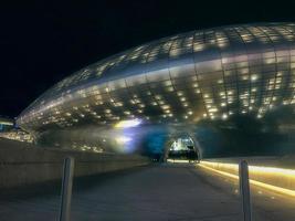 seoul city, sydkorea. dongdaemun station foto