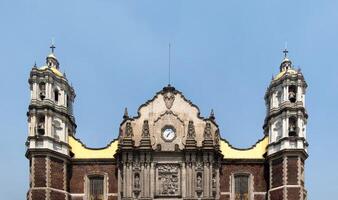 socken av santa maria de guadalupe capuchinas i de basilika cdmx mexico foto