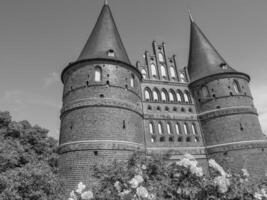 luebeck stad i Tyskland foto