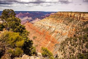 bra se av de stor kanjon nationell parkera, arizona, förenad stater. kalifornien öken. foto