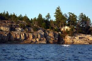 solsken kust, väst kust, pacific kust, brittiskt columbia, kanada foto