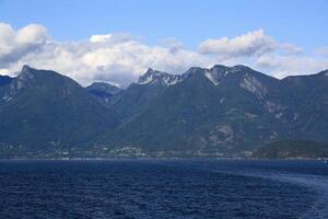 solsken kust, väst kust, pacific kust, brittiskt columbia, kanada foto