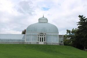 buffel ny york botanisk trädgårdar byggnad oktober 17:e 2022 foto