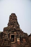 phimai sten slott gammal på historisk parkera, phimai distrikt, nakhon ratchasima foto