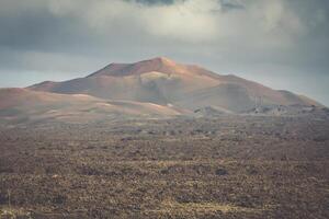 timanfaya nationell parkera i lanzarote, kanariefågel öar, Spanien foto