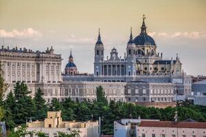 catedral de la almudena de Madrid, Spanien foto