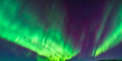 nordlig lampor aurora borealis bakgrund foto