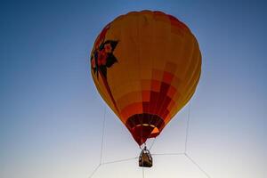 ny jersey lotteri festival av ballongflygning foto