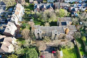 hög vinkel se av brittiskt historisk stad av oxford, oxfordshire, England förenad rike. Mars 23:e, 2024 foto