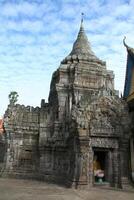 buddist tempel i cambodia foto