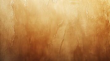 värma gyllene brons texturerad bakgrund. abstrakt konstnärlig duk. foto