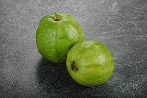 färsk mogen grön guava frukt foto