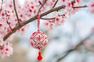 martisor symbol för kommande vår foto